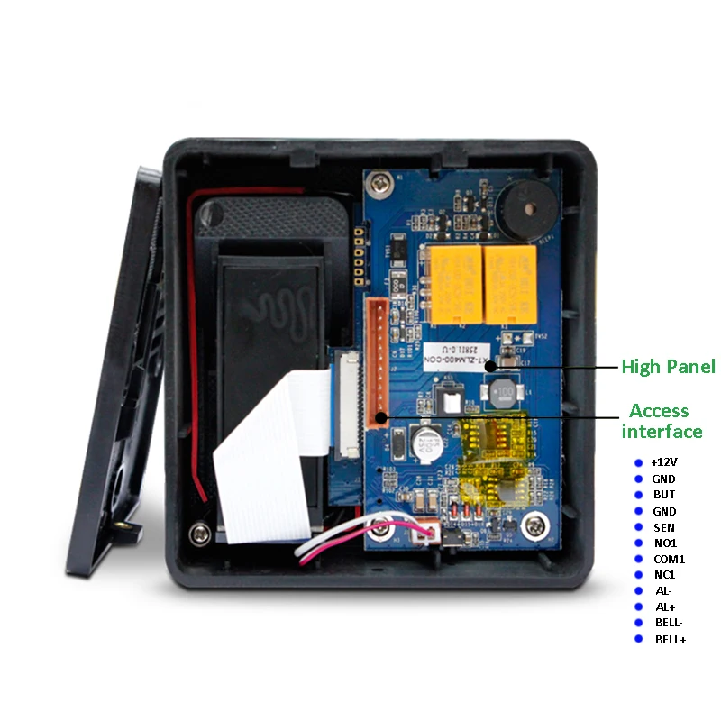 Лучшие X6 полный 125 кГц Rfid карты отпечатков пальцев система контроля допуска к двери наборы