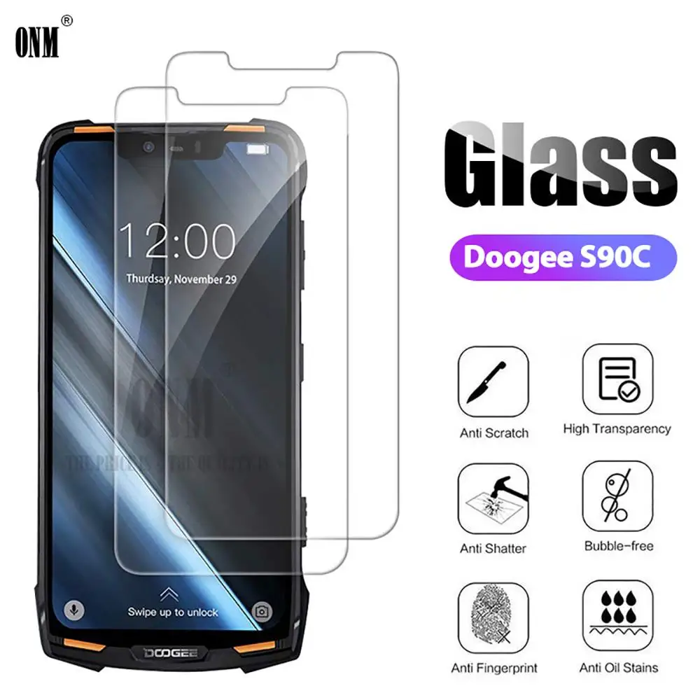 10 шт закаленное стекло Для DOOGEE S90C Защитная пленка для экрана 6 18 | Мобильные