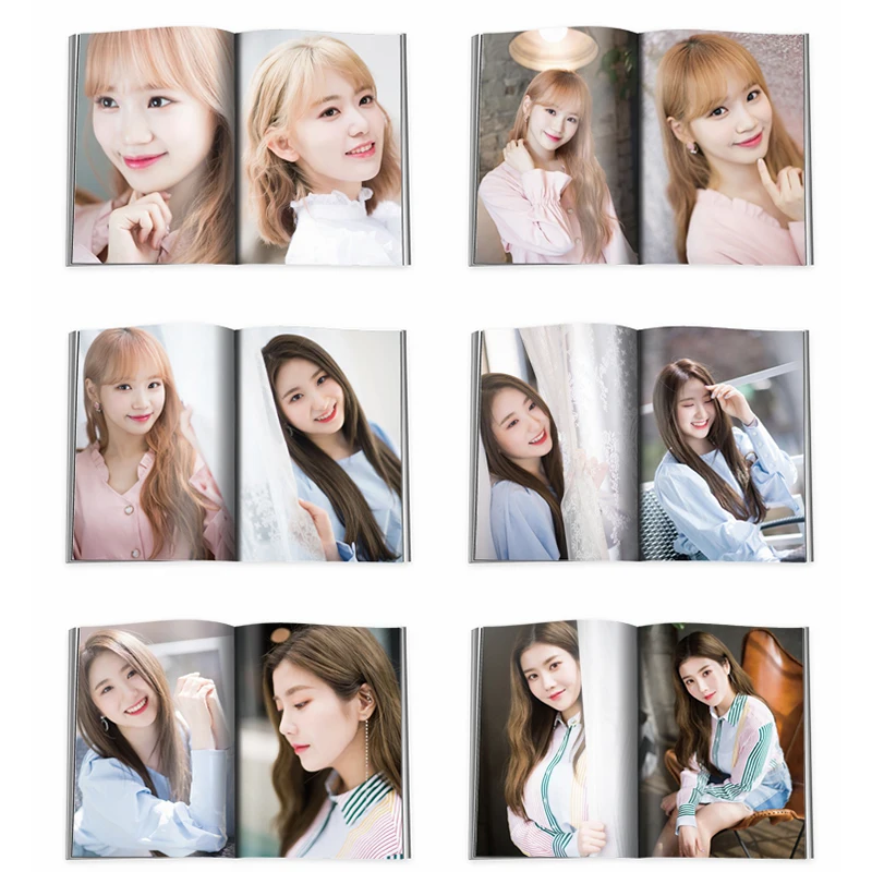Kpop IZ * ONE 2 й мини альбом сердце фотоальбом модный K pop IZONE Мини Фотоальбом