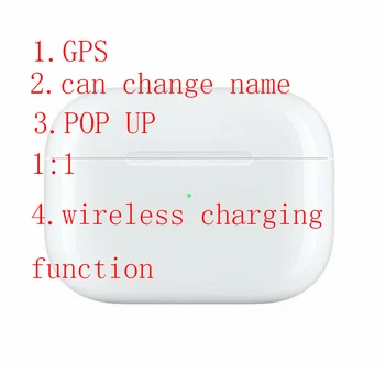 

Best New Copy 1:1 air pro 3 earphone headphones bluetooth 5.0 i10000 TWS with GPS change name super bass mic sound for phone