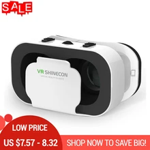 Портативные VR Shinecon 5th Generations VR очки 3D очки виртуальной реальности легкие для 4,7-6,0 дюймового смартфона