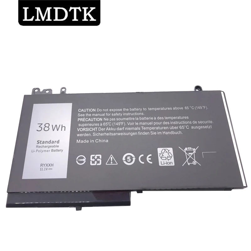 LMDTK New RYXXH Laptop Battery For Dell Latitude 12 5000 11 3150 3160 E5250 E5450 E5550 M3150 Series 09P4D2 9P4D2 германия gr клавиатура для dell latitude e5250 5250 e5270 e7250 7250 e7270 3160 3150 7350 2 в 1 036nn2 новинка
