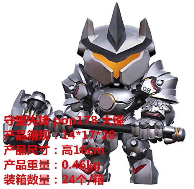 

Anime Watch Pioneer Pop #178 Sledge-hammer Reinhardt Wilhelm Hammer Boxed Garage Kit