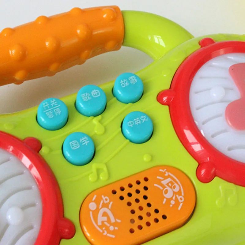 1pc-Mini-Radio-Shape-Music-and-Light-Baby-Kids-Electric-Music-Learning-Machine-Story-Telling-Educational (4)