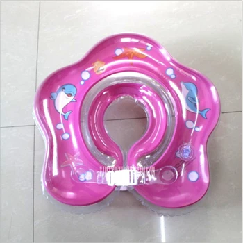 

200PCS New Baby Infant Swimming Neck Float Safety Inflatable Circle Floator Toddler Shower Circle Swimming Rings PVC Material