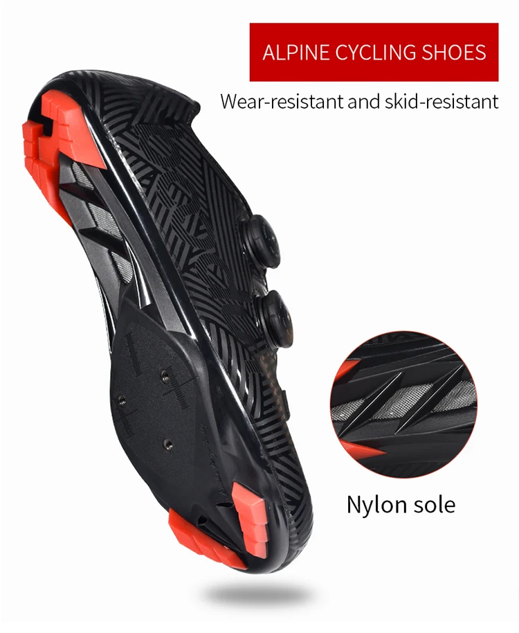 Cycling Shoes Boodun Road Cycling Shoes Outdoor Sports SPD Anti-skid Speed Cycling Shoes Men Profession Racing Self-Locking Bike