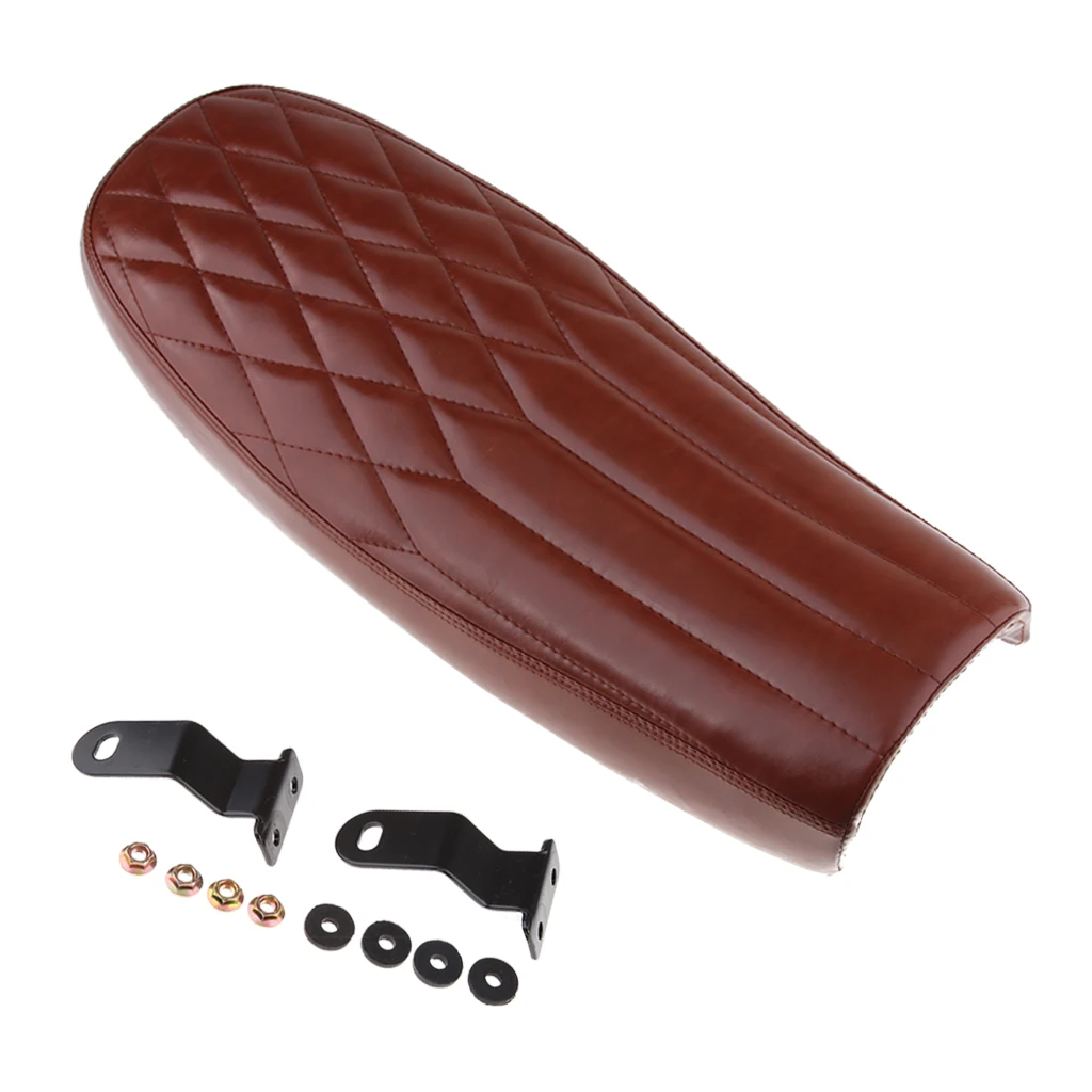 63 Cm Seat Waterproof With Mounting Kits Motorcycle Cafe Racer Seat Vintage Seat Cushion