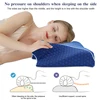 Memory Foam Bedding Pillow Shaped Ergonomic Cervical Pillow Sleeping Comfortable Neck Protection Butterfly Memory Foam Pillow 4