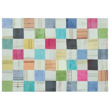 

Handmade Multicolor Vintage Patchwork Rug Area Rug 158x227 Cm-5'2''X7'5''