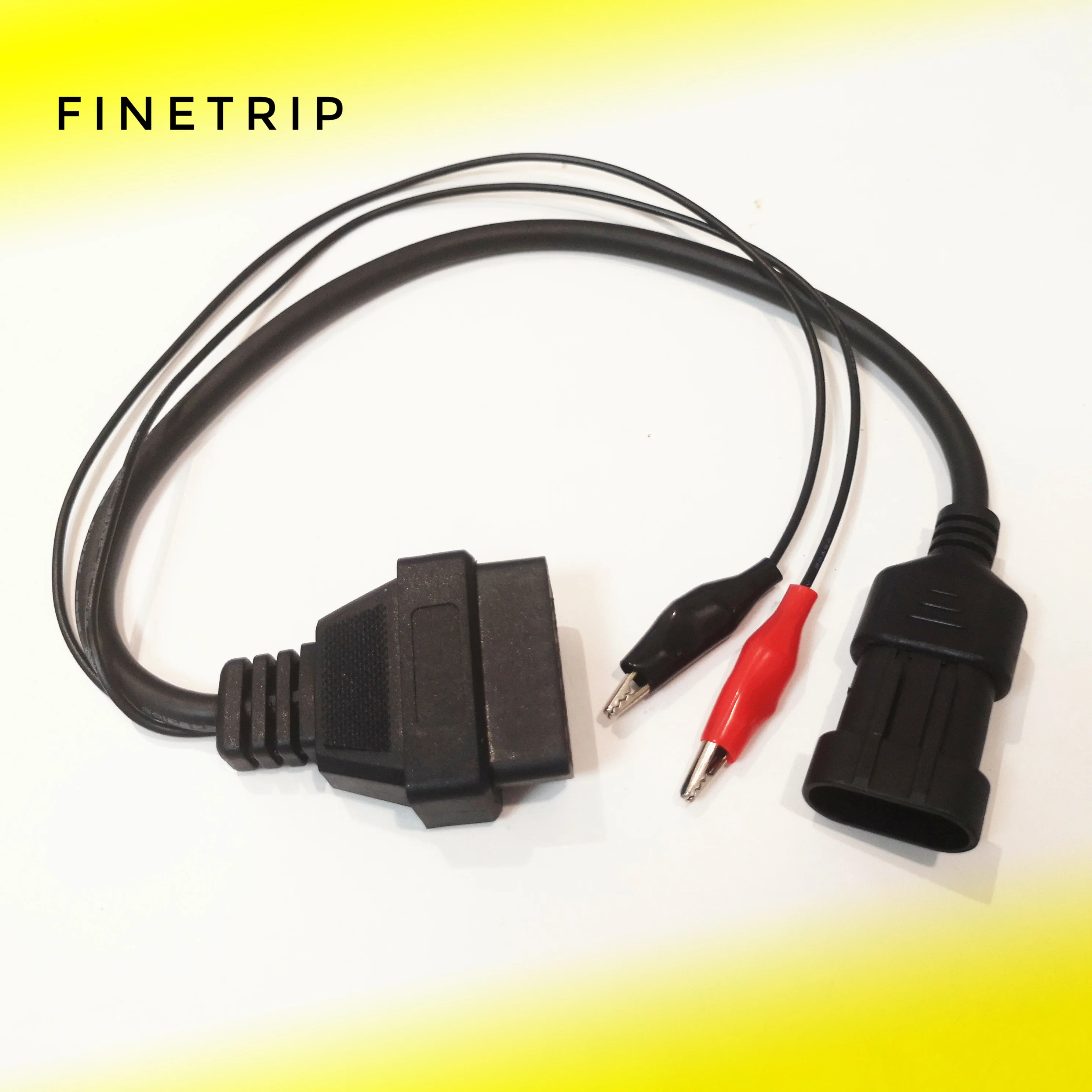 Per Fiat Per Lancia Per Alfa Romeo 3 Pin 3 Pin Maschio A Obd Obd2 Obdii Dlc 16 Pin 16 Pin Strumento Diagnostico Per Auto Femmina