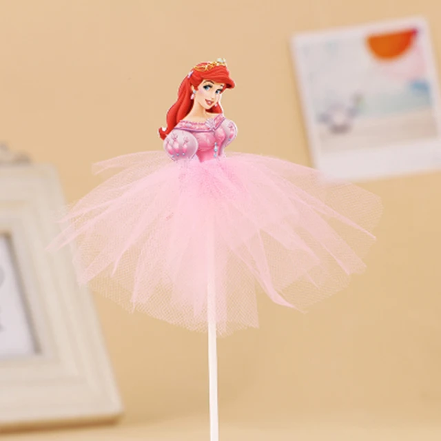 1pcs/Lot Frozen Elsa Anna Princess Cake Cupcake Toppers Cake Flag Girls Birthday Party Decoration Anniversaire Cake Supplies 1pc-Flag8