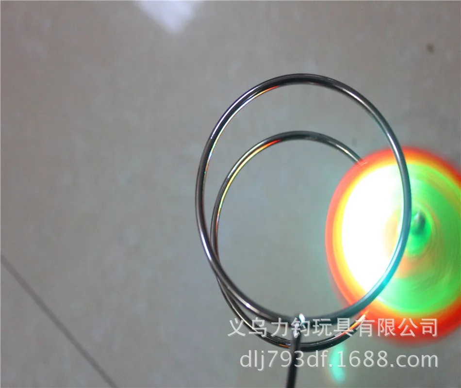 Supply of Goods Stall Supply of Goods Flash YO-YO Fantasy Magic Flying Hand-cranking Gyro Toy
