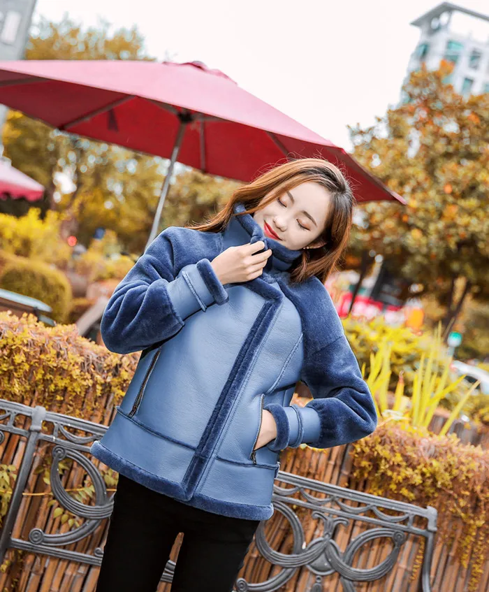 winter women fur coat and sheepskin leather jacket (12)