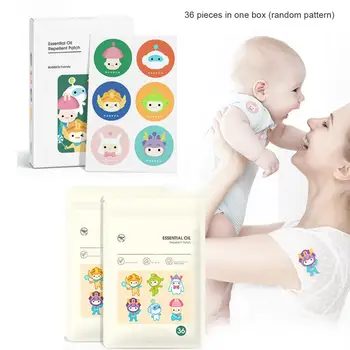 

Mosquito Repellent Stickers Natural Safe Breathable Anti-mosquito Patches For Infants Pregnant Women Adults