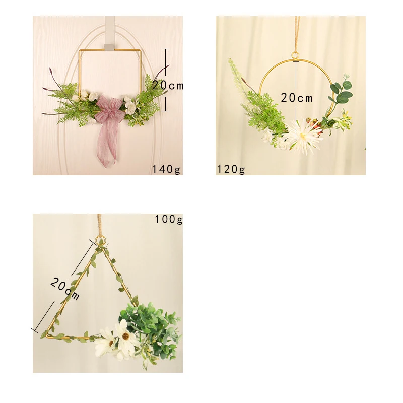 Decorations for Home Simulation Wall Hanging Door Wreath Wall Ornament