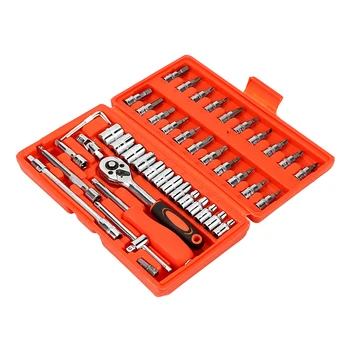 

NICEYARD Torque Wrench Hand Tools Set Combination Quick Shedding Ratchet Wrench Vehicle Maintenance And Repair tools Sockets