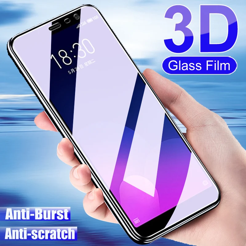 3D Protective Glass On For Meizu C9 Pro M8 Lite M8 Note X8 V8 Tempered Screen Protector M6S M6T M6 Note8 Note9 safety Glass Film afbeelding
