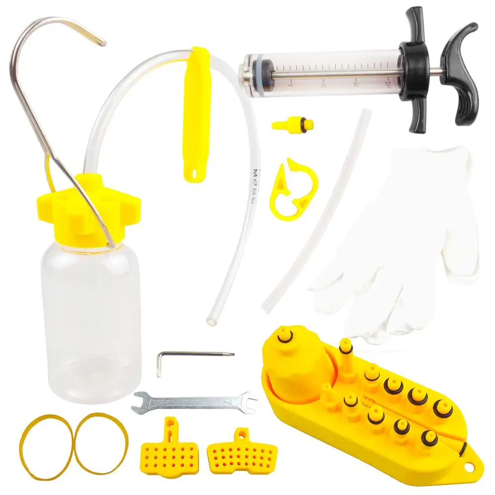 Bike Hydraulic Disc Brake Bleed Tool Mtb Road Bike Brake Bleeding Kit