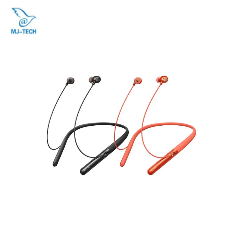 OPPO Enco Q1 Беспроводные Bluetooth 5 0 шейные подвесные наушники легкая спортивная