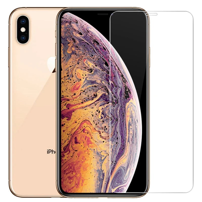 

9H Tempered Glass on The For Apple iPhone 11 Pro X XR XS Max Screen Protector iPhone 8 7 6 6S Plus 5 5S SE Protective Glass Film