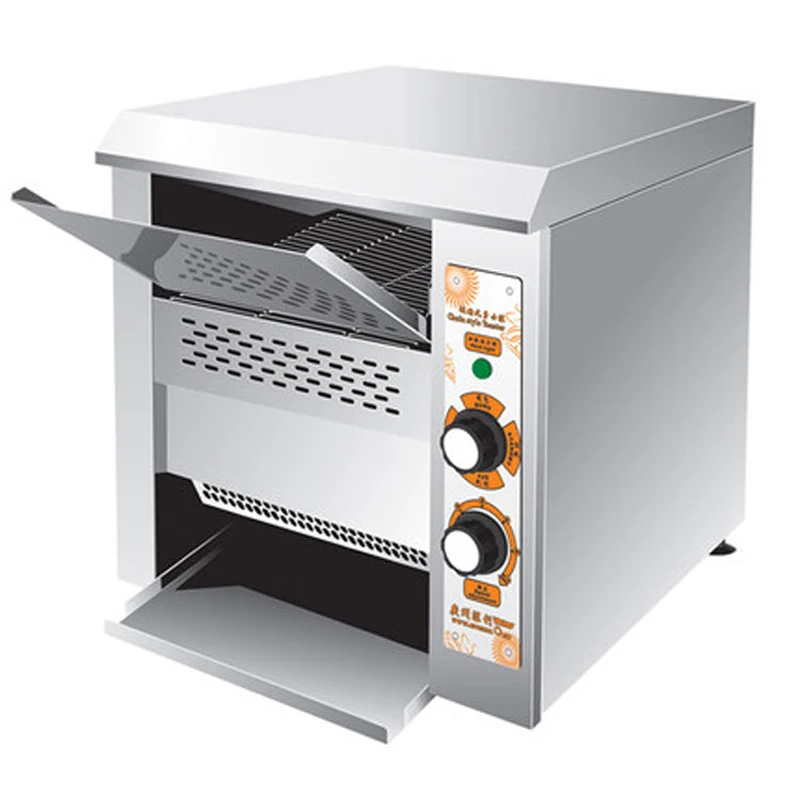 

Bread Toaster Commercial Electric Bread Conveyor Toaster With Cover