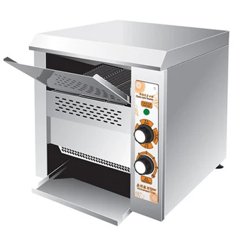 Buy Bread Toaster Commercial Electric Bread Conveyor Toaster With Cover