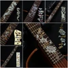 Diapasón de Guitarra ultradelgado, pegatinas de Cruz decorativa de graves para Guitarra, instrumento de música, parte de Guitarra eléctrica, 1 ud. ► Foto 1/6