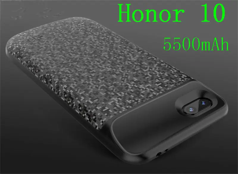 NENG 4700mAh зарядное устройство для huawei P20Lite/Nova3e чехол power Bank Тонкий внешний резервный аккумулятор чехол для huawei Honor8 9 10 - Цвет: For Honor10-Black