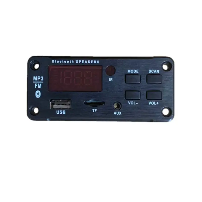 Bluetooth USB MP3 декодер DC 12V Питание FM радио Wierless MP3 музыкальный плеер доска звуковой модуль для автомобиля дистанционного Музыка Динамик