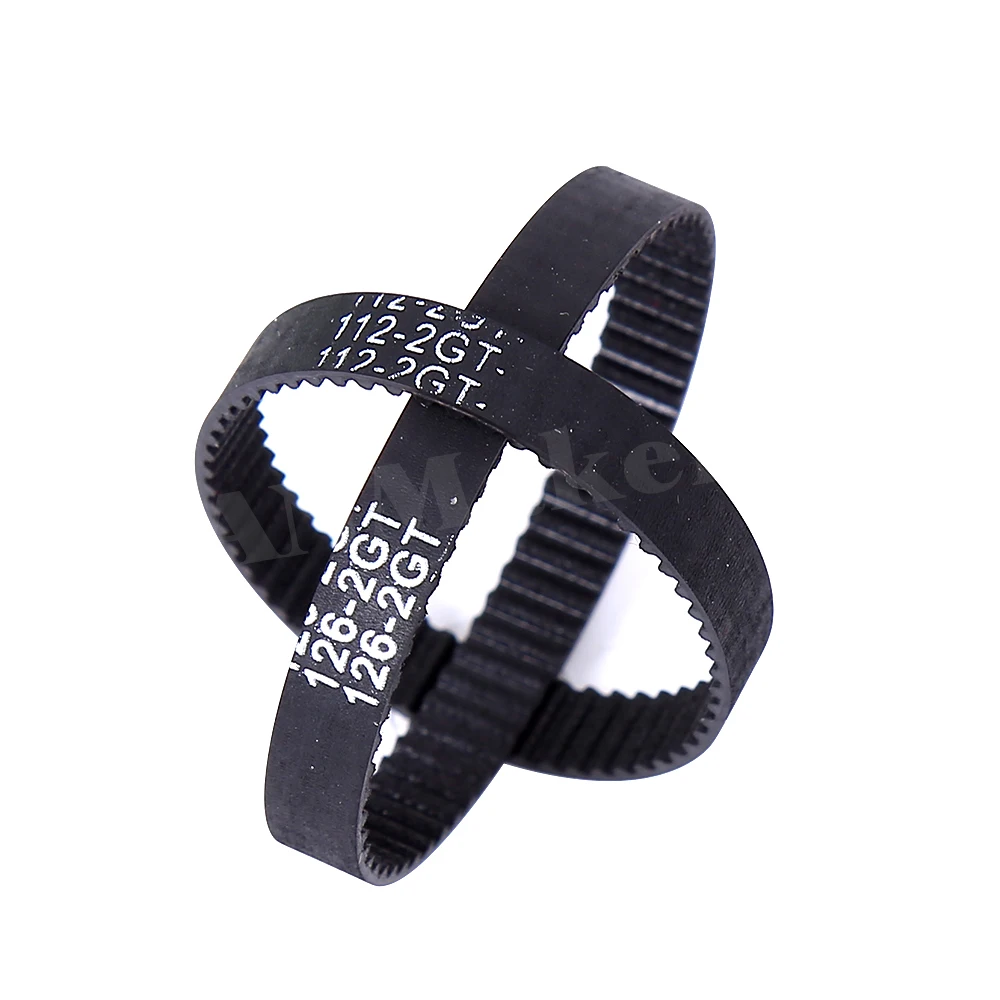 3D Printer GT2 6/10/15mm Closed Loop Rubber 2GT Timing Belt Length 630 640 650 628 632 634 636 638 642 644 646 648 652 654mm