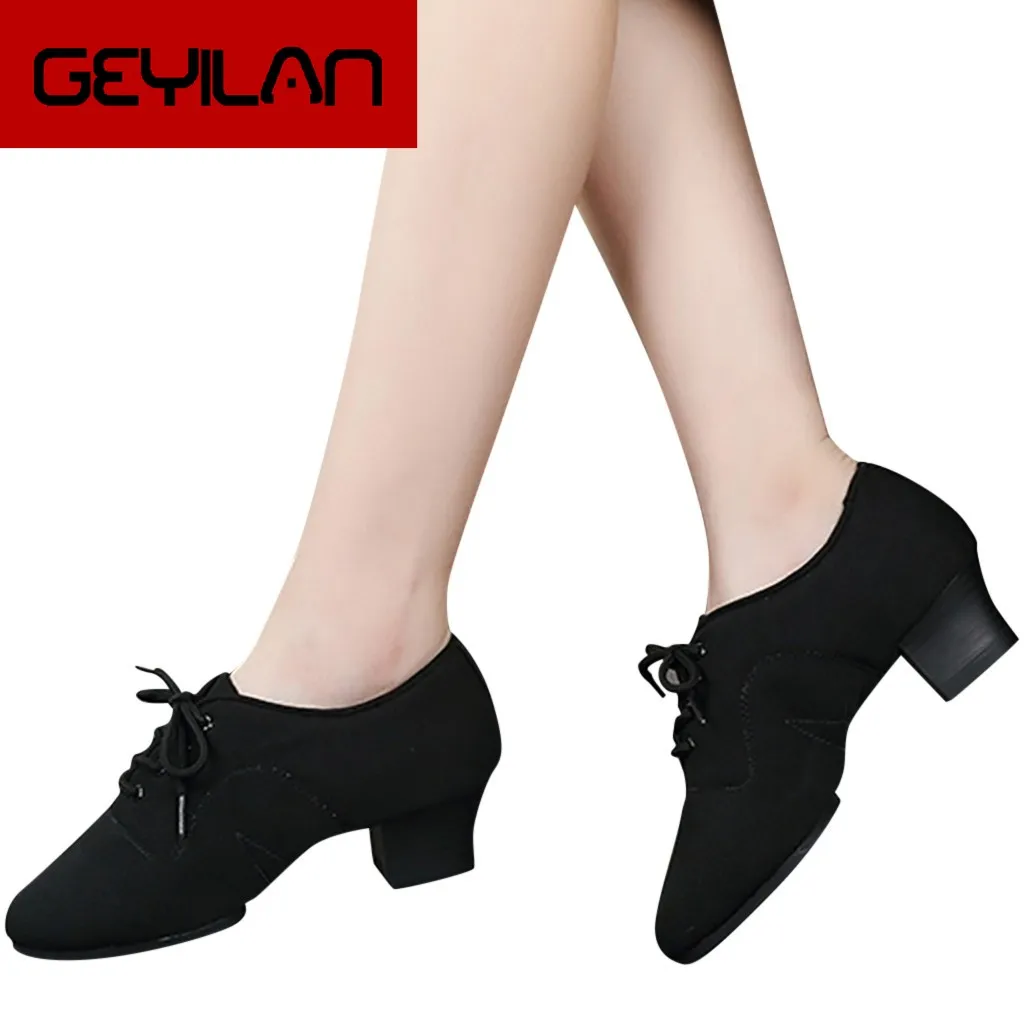 

Latin Dance Shoes Woman Ladies Ballroom Salsa Tango Party Heel Shoe Spring Autumn Soft Dancing Shoes Women For Latin