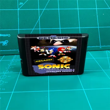 

Sonic Megamix - 16 bit MD Games Cartridge For MegaDrive Genesis console