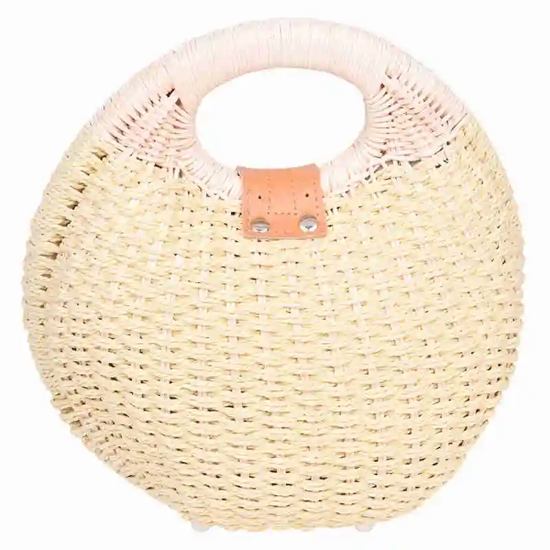 Snail's Nest Tote Сумочка летние пляжные сумки женские соломенные сумки женская сумка плетеная Сумка из ротанга