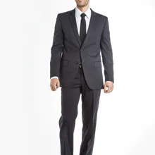 Мужской смокинг на заказ темно-серый мужской костюм одежда жениха деловые костюмы