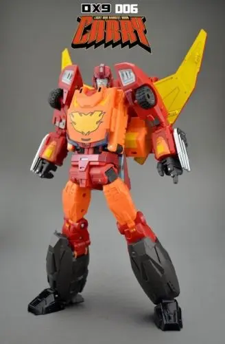 

DX9 D06 Carry Hot Rod Rodimus Transformation Action Figure In Stock Cheap Shipping Fee