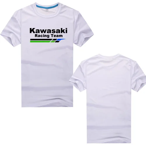 Футболка Kawasaki с коротким рукавом, футболка d, одежда, XS-XXXXL, размер, футболка с коротким рукавом на заказ, футболка s - Цвет: 7