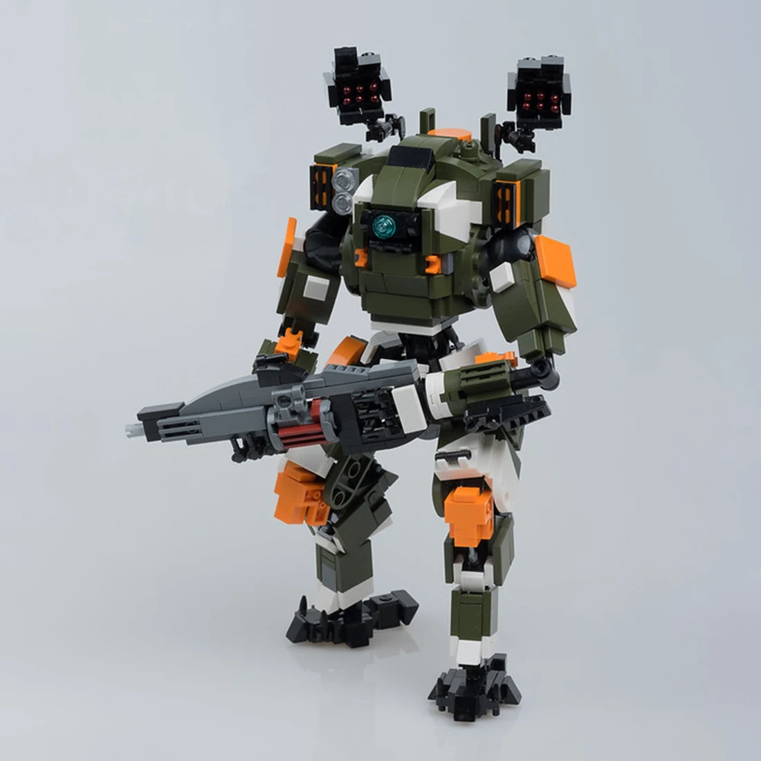 650 шт. Стволовые строительные блоки MOC мех модель кирпича мелкие частицы
