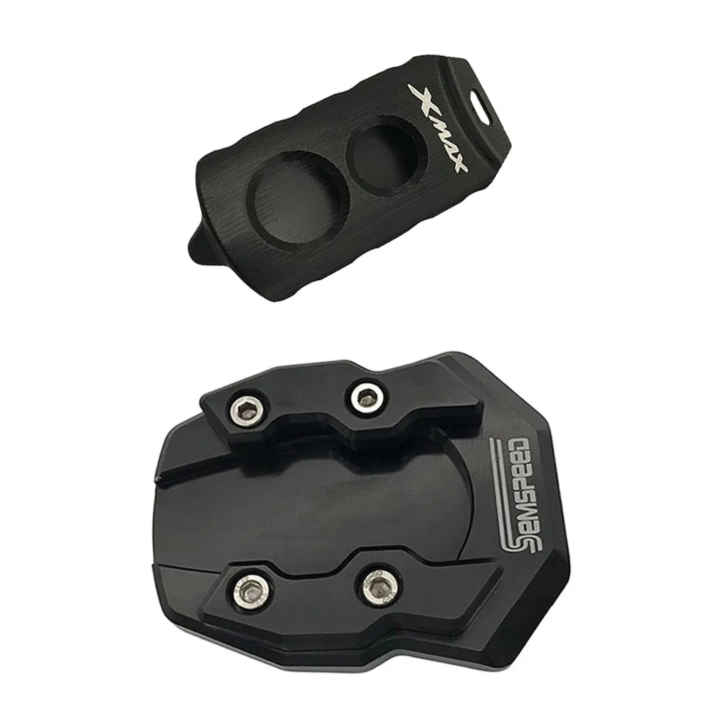 CNC X-MAX300 250 подножка увеличивающая пластина Накладка боковая подставка чехол набор аксессуаров для Yamaha XMAX300 250 125