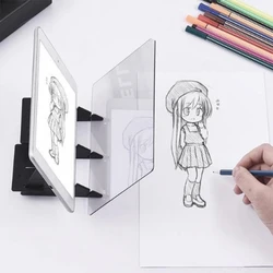 IXUR – planche à dessin, support de gradation de réflexion de croquis, peinture miroir, plaque de traçage, Table de copie, planche de Projection 