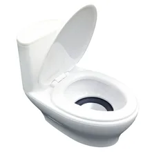 Низкое потребление Туалет форма громкоговоритель коробка портативный простой в использовании USB подключение прочный мини