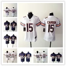Для женщин дамы Все сшитые Chicago s#34 Вальтер Пейтон 15 Caroen 99 Хэмптон 13 Кевин белый 55 Grasu Джерси