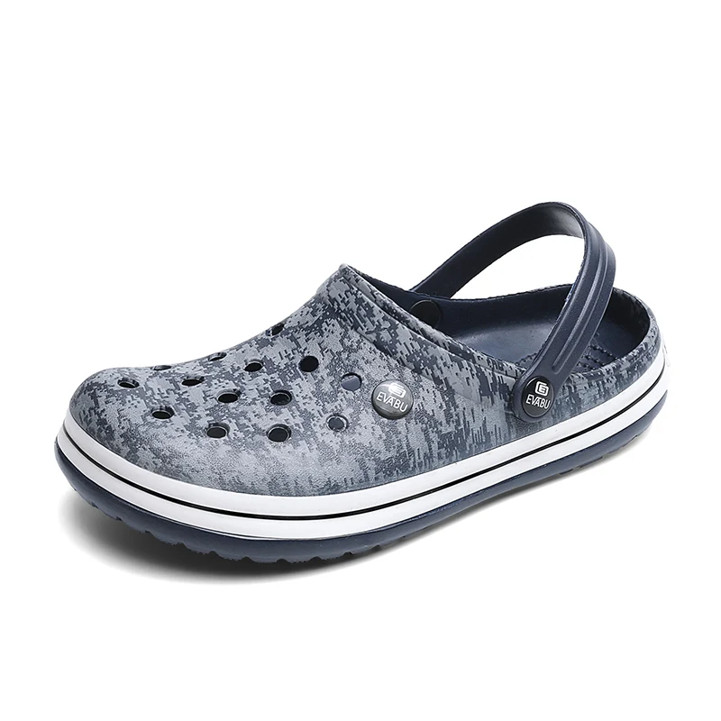 Sandalias de estilo Crocs Con agujeros para hombre y mujer, zapatos  femeninos de estilo Crocs, con agujeros|Sandalias de hombre| - AliExpress