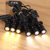 Led Spotlight Wine Cabinet Light Kitchen 4/6/8/12w Puck Lighting Kit touch switch EU Plug for jewelry showcase spot lights 4