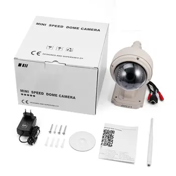 

1.3MP IP Zoom PTZ CCTV Camera Auto-focus Wireless WiFi Mini Speed Dome Night Vision Outdoor Waterproof Security Camera