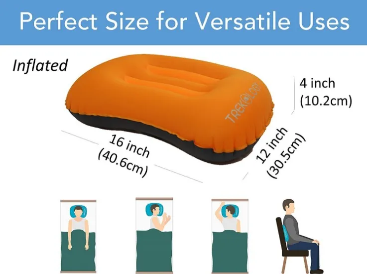 Новая портативная надувная подушка DIY Надувная складная воздушная подушка для шеи забота о здоровье туристический Кемпинг подушка для шеи