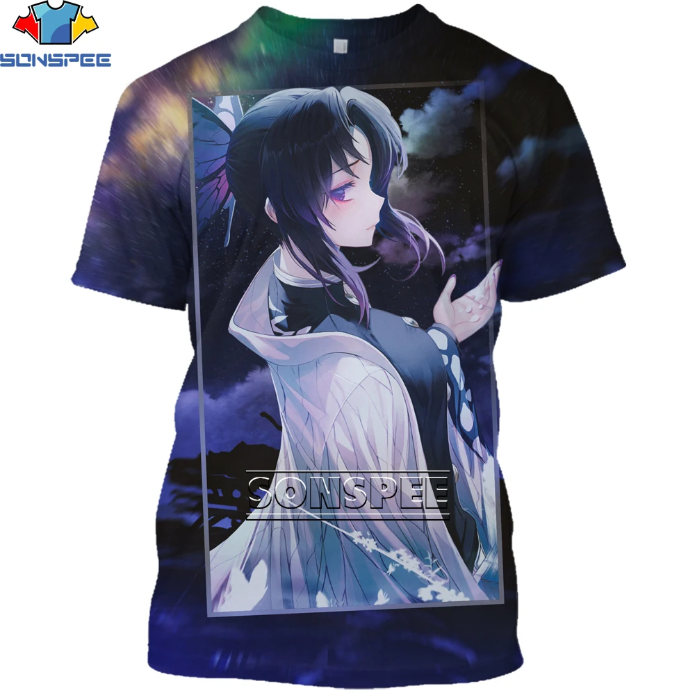 SONSPEE Japan Anime Kimetsu No Yaiba Demon Slayer T-Shirts 3D Print Punk Harajuku Streetwear T Shirt Women Men Summer Top Tees 8 H014f027b5a244d9a8c6f7dc8aaa7c0477