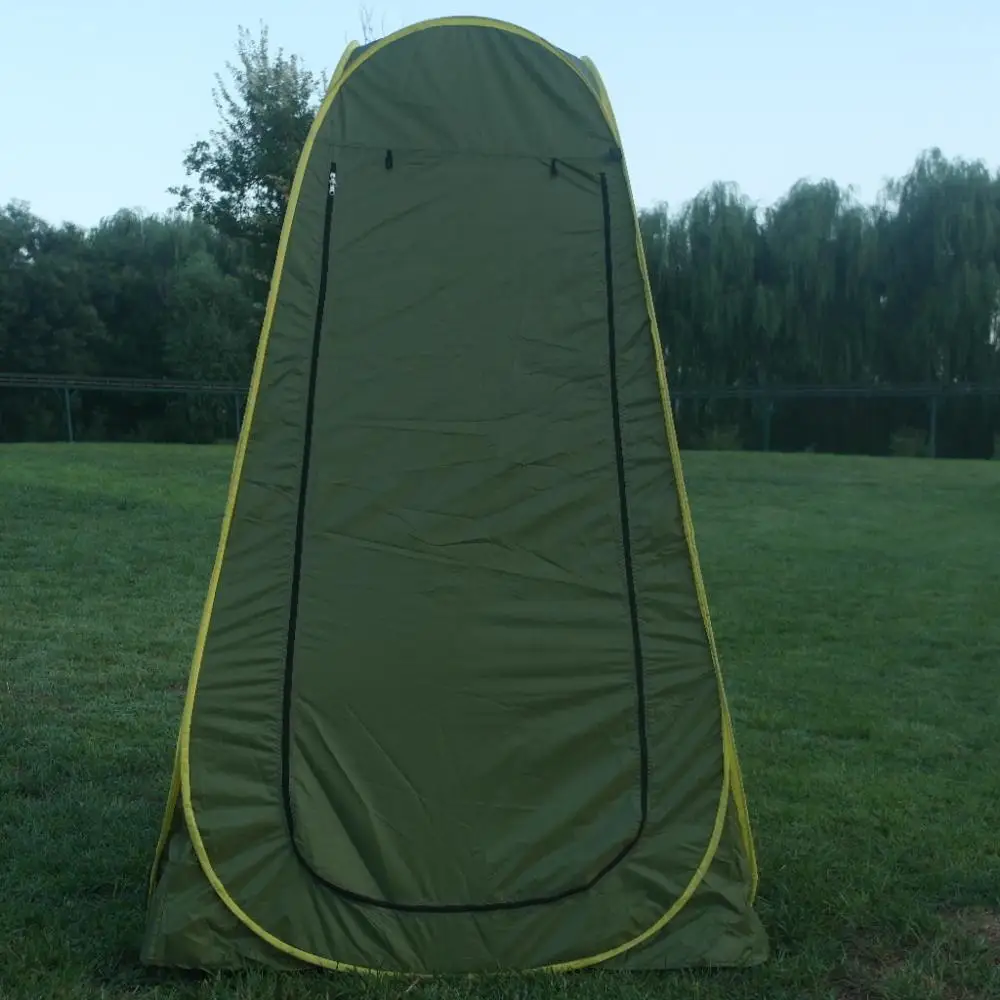 Outdoor fishing camping camping single tent bathing toilet multi-function rain automatic dressing tent