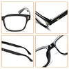 -0.5 -0.75 -1.0 To -6.0 Prescription Eyeglasses 1.56 Aspheric Lens Myopia Glasses For Unisex Literary Student Diopters Glasses 6