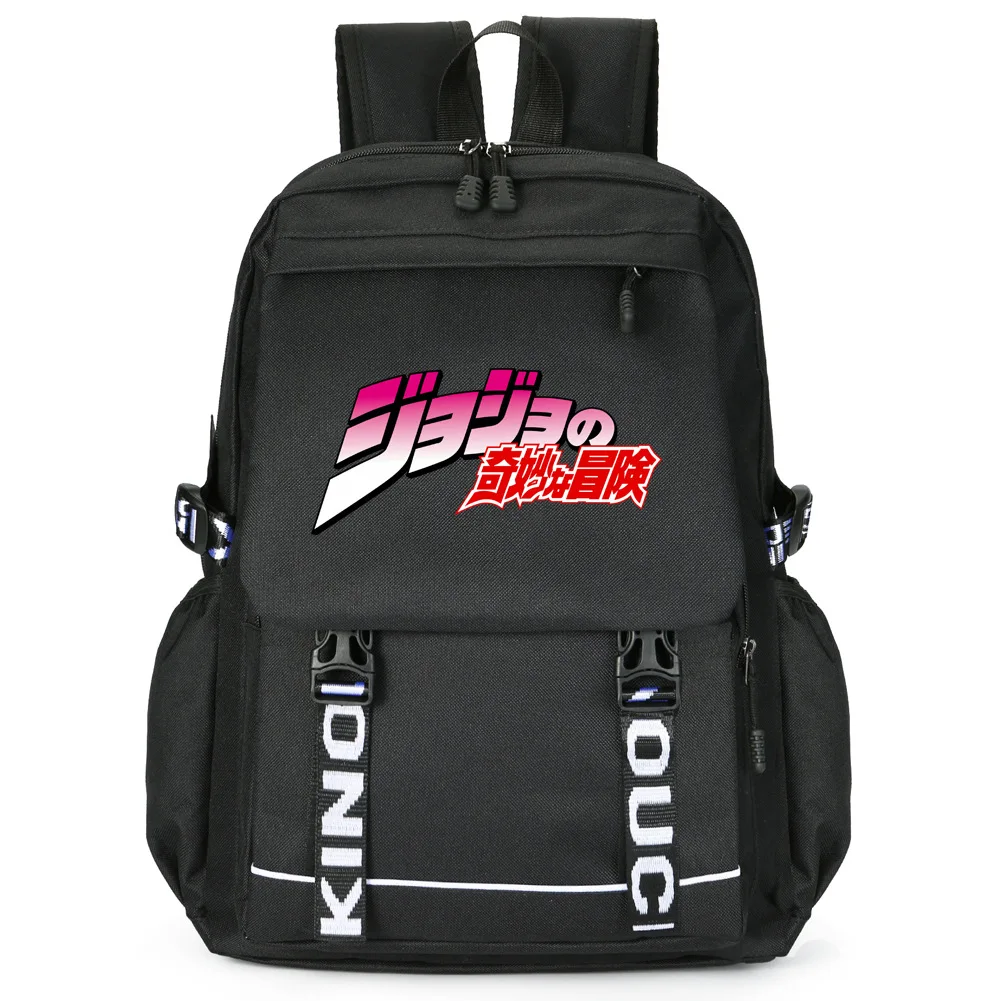 New Anime JoJo Bizarre Adventure cosplay Backpack teenagers Shoulder bag School Bookbag Unisex