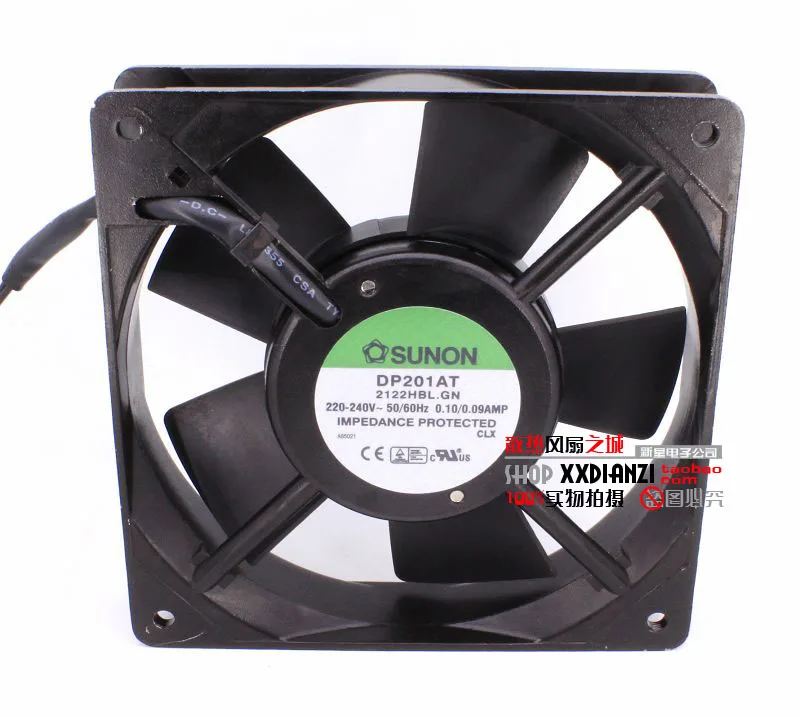 

Genuine 2122HBL.GN DP201AT 12025 220V double ball fan